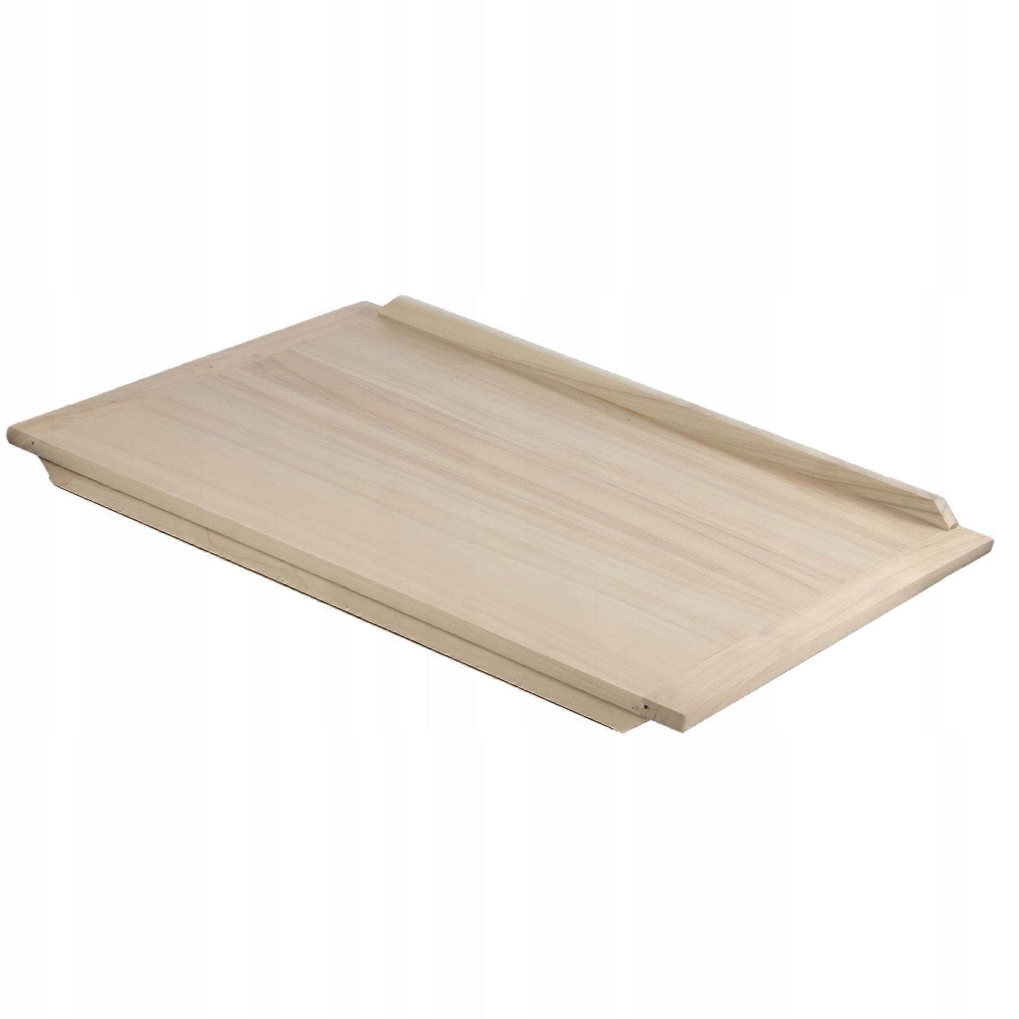 KADAX Tabla de madera grande, 80x60cm, doble cara