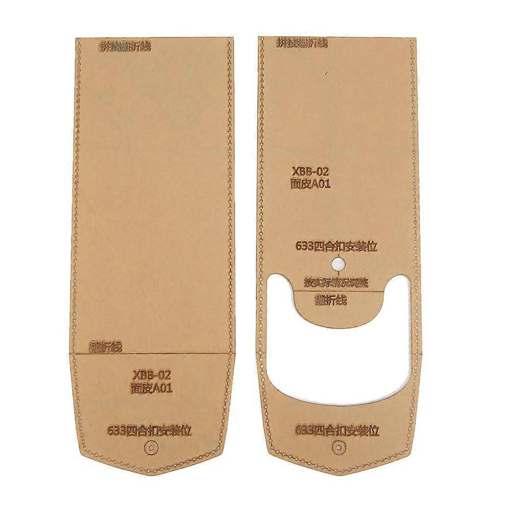 Acrylic Template, Transparent Acrylic, Crafting Wallets