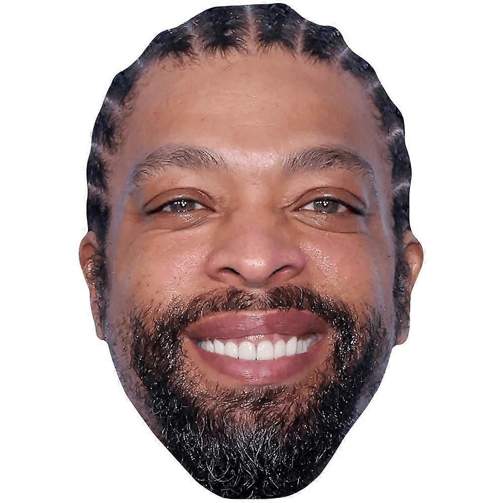 Deray Davis (Beard) Big Head. Larger than life mask.