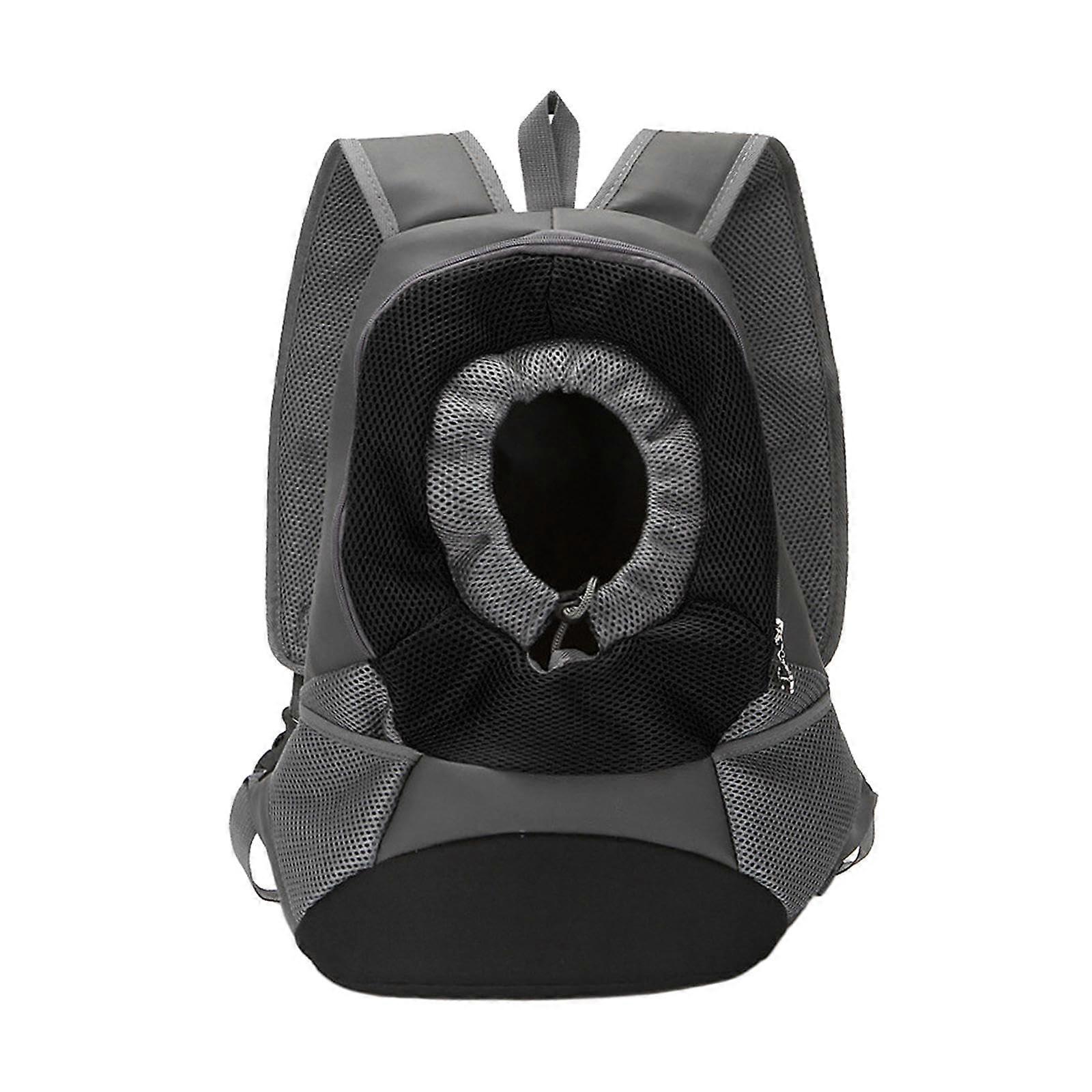 Pet Double Shoulder Backpack Breathable Front Carrier For Small Dogs, Puppy Carrier For Walking And Hiking, Size L