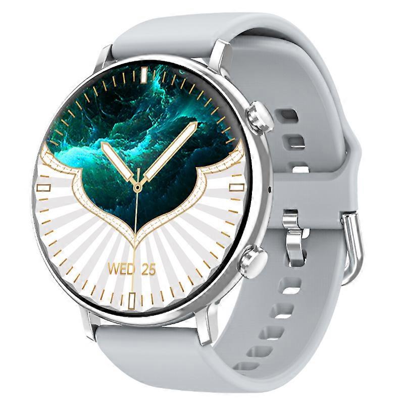 Women's Smartwatch with Bluetooth Calling, Sports Tracking, Health Monitoring, and Step Counter(Silver)