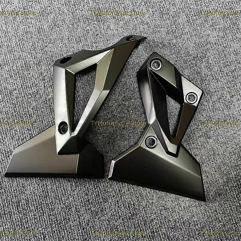 Motorcycle ABS PLASTIC Hydro Dipped Side Frame Radiator Guard Fairing Fit for KAWASAKI Z400 2018 2019 2020 2021 2022 2023