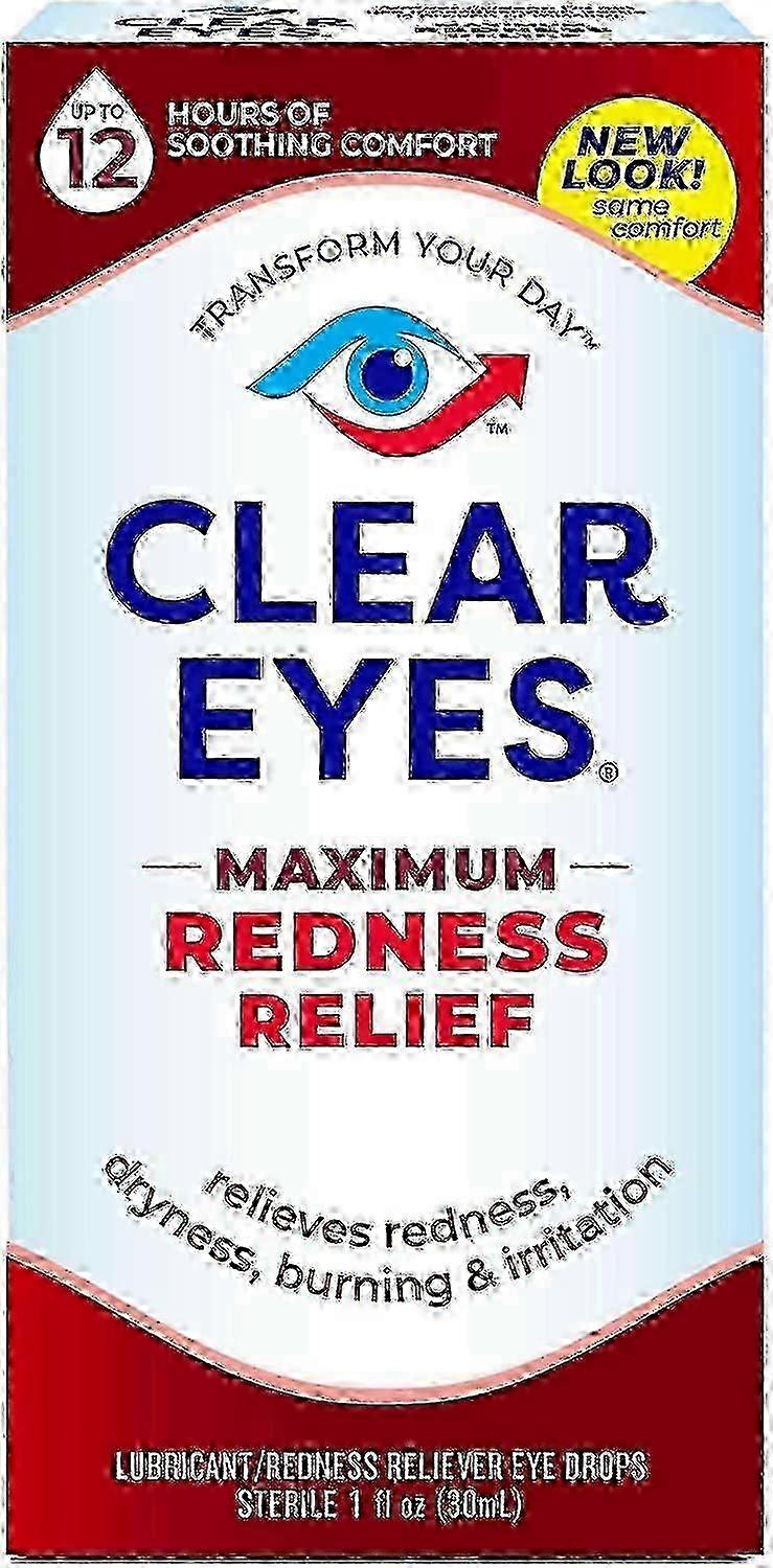 Maximum Redness Relief Eye Drops, 1 Oz