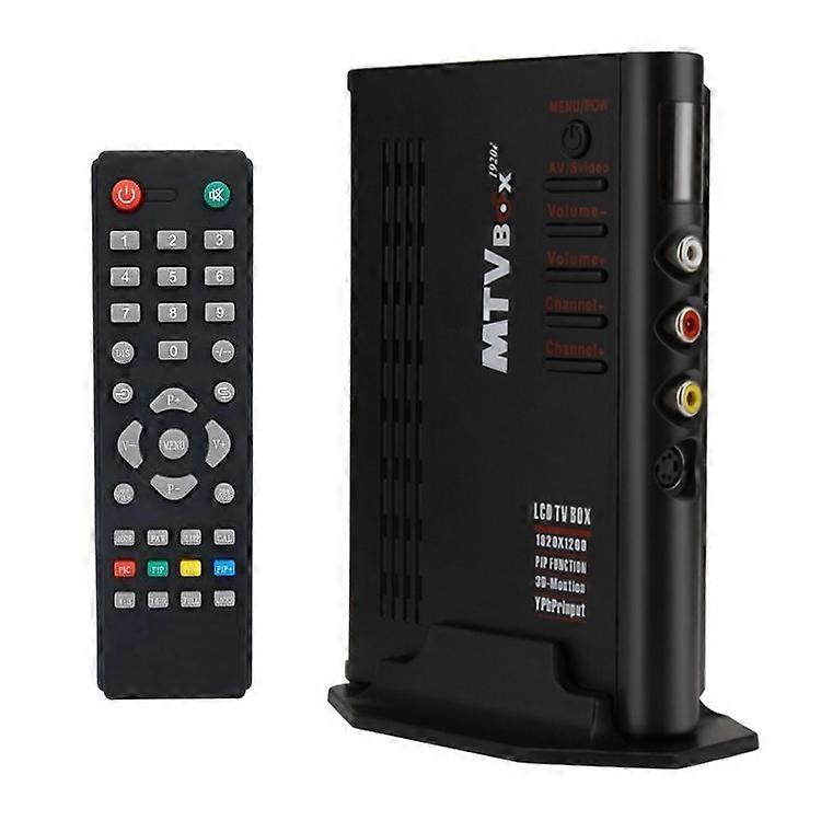 HD LCD TV-Box with Remote Control, TV