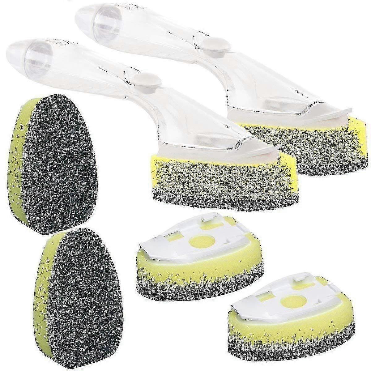 Heavy Duty Dish Wand Sponge For Kitchen Sink Cleaning Brush