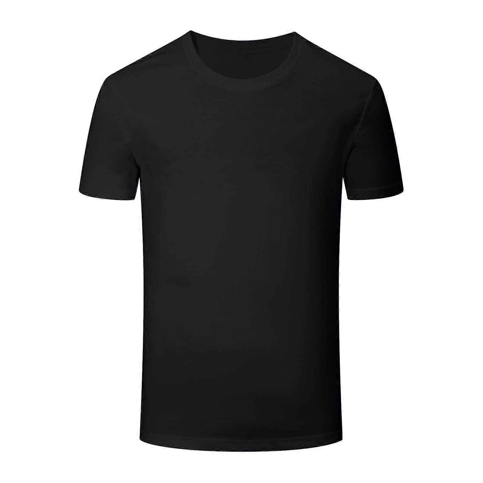 Breathable and Quick Drying T-Shirt for Men Stain Resistant and Easy to Wash Tee Tops Tshirt