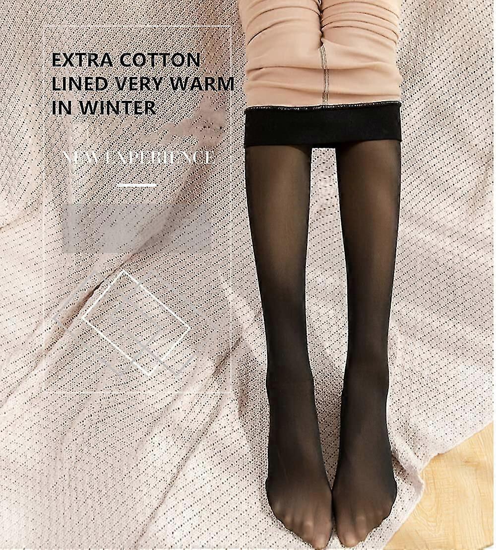Magic Extra Tjocka Varma Vintertights Med Dubbelfoder Och Stretchig Termofleece För Damer