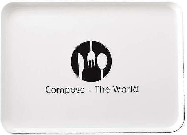 Plastic Tray Serving Plates Plastic Serving Tray Rectangular Dining Tray