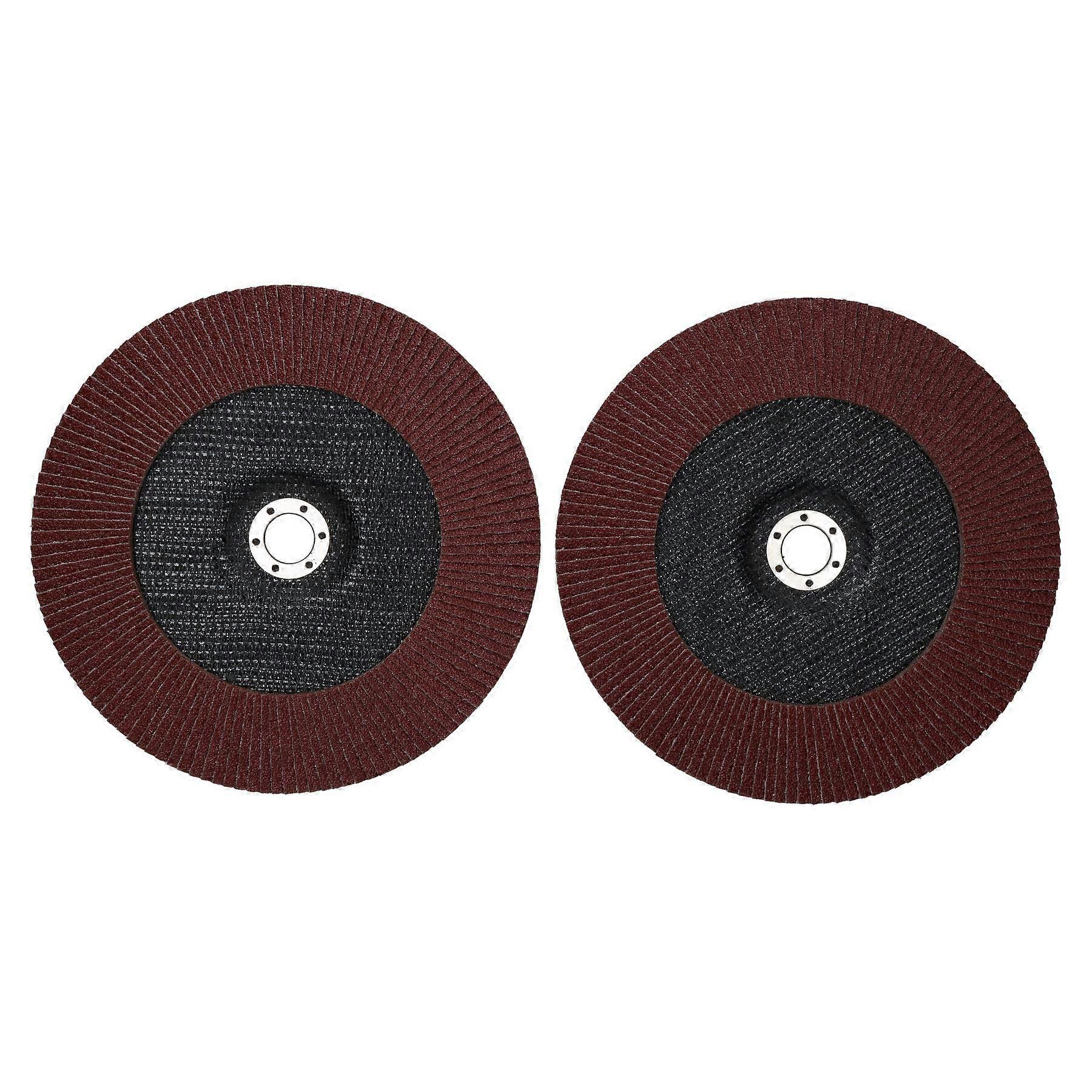 40 Grit Flap Discs Sanding Grinding Rust removing for 9' (230mm) Grinders 2 Pack