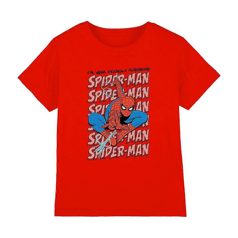 Spider-Man Dětské/dětské tričko Thwip