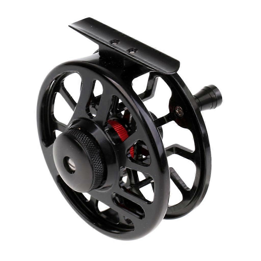Aluminum Alloy Fly Fishing Reel with Smooth Operation, Reversible Design, One Way Bearing, and CNC-Machined Reel Seat