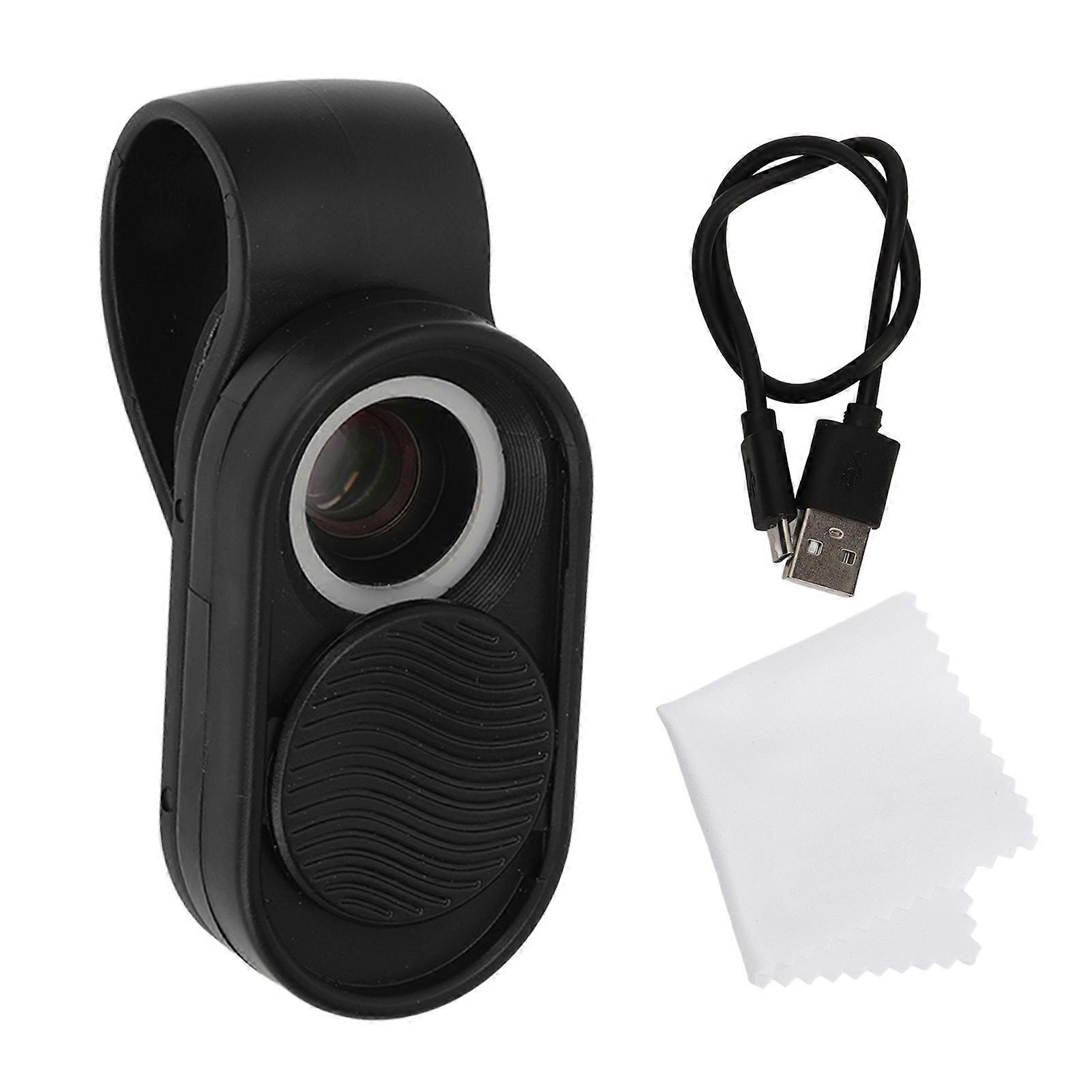 100X Pocket With Universal Clip Phone Microscope For All Smartphone Portable Micro Loupe Lens