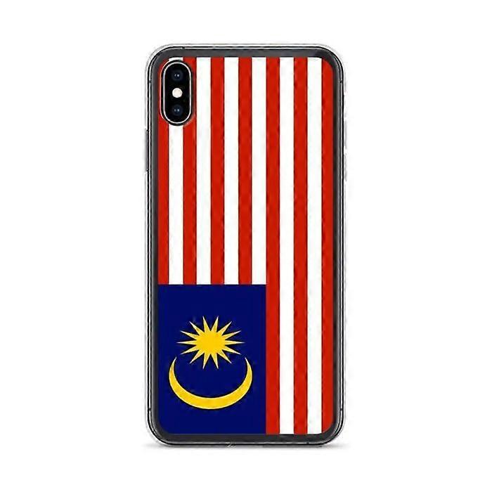 iPhone Case - Malaysia - Flag - Flexible - Multicolor - Compatible with iPhone XS Max
