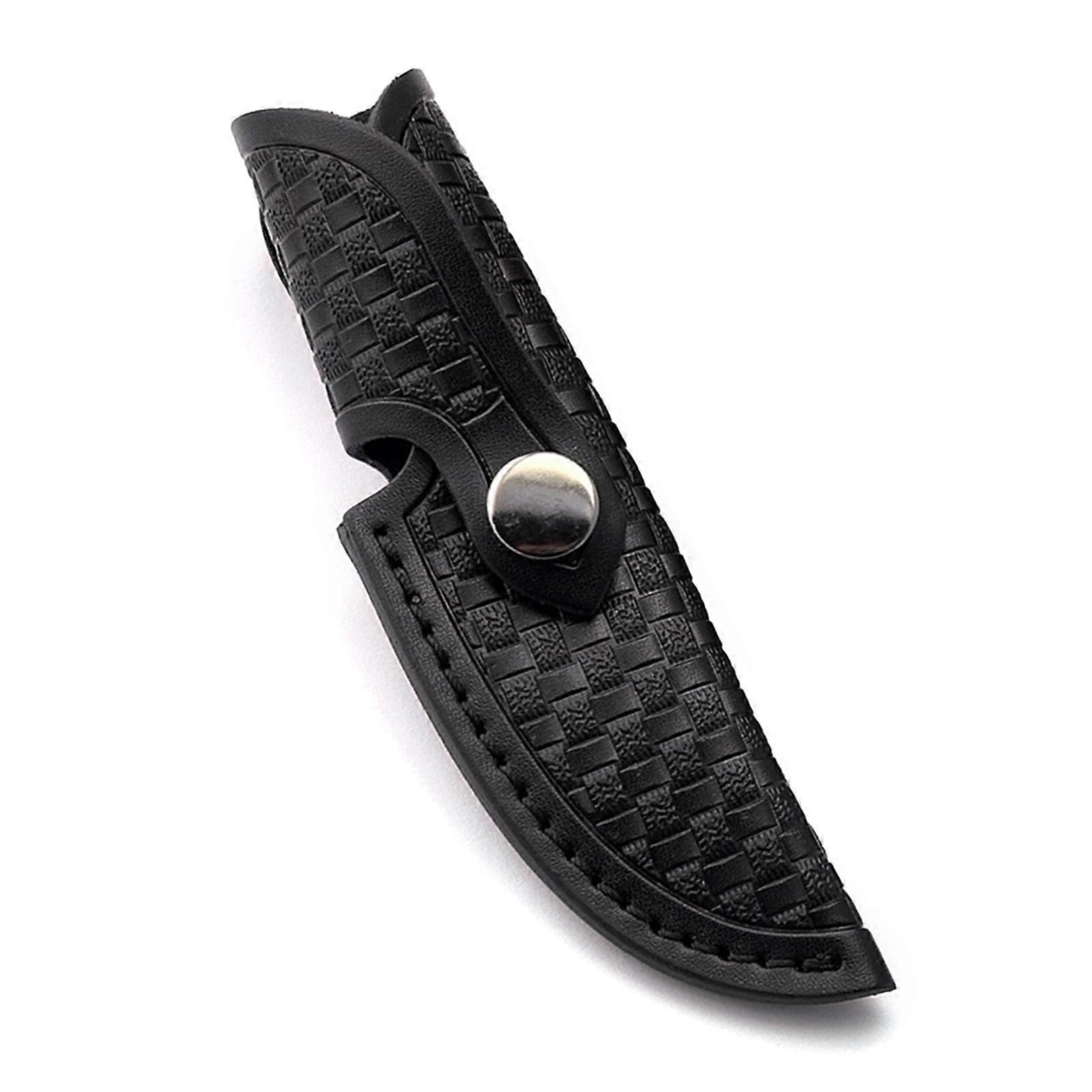 Portable Knife Storage Sheath Pouches with Belt Loop Leathers Holsters Belt Pocket Knife Holder Practical and Durable Black