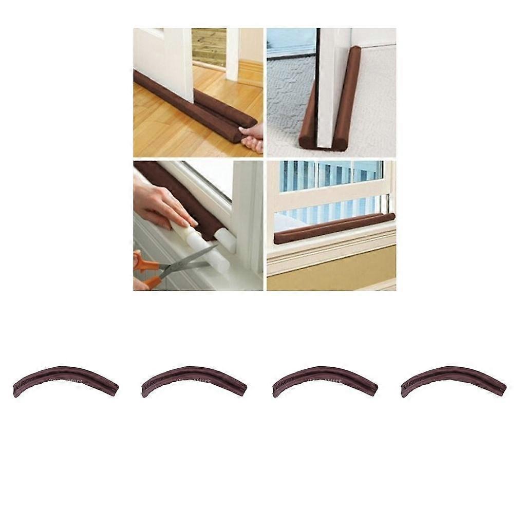 4pc Under draft stopper Draft Stopper Soundproof Under