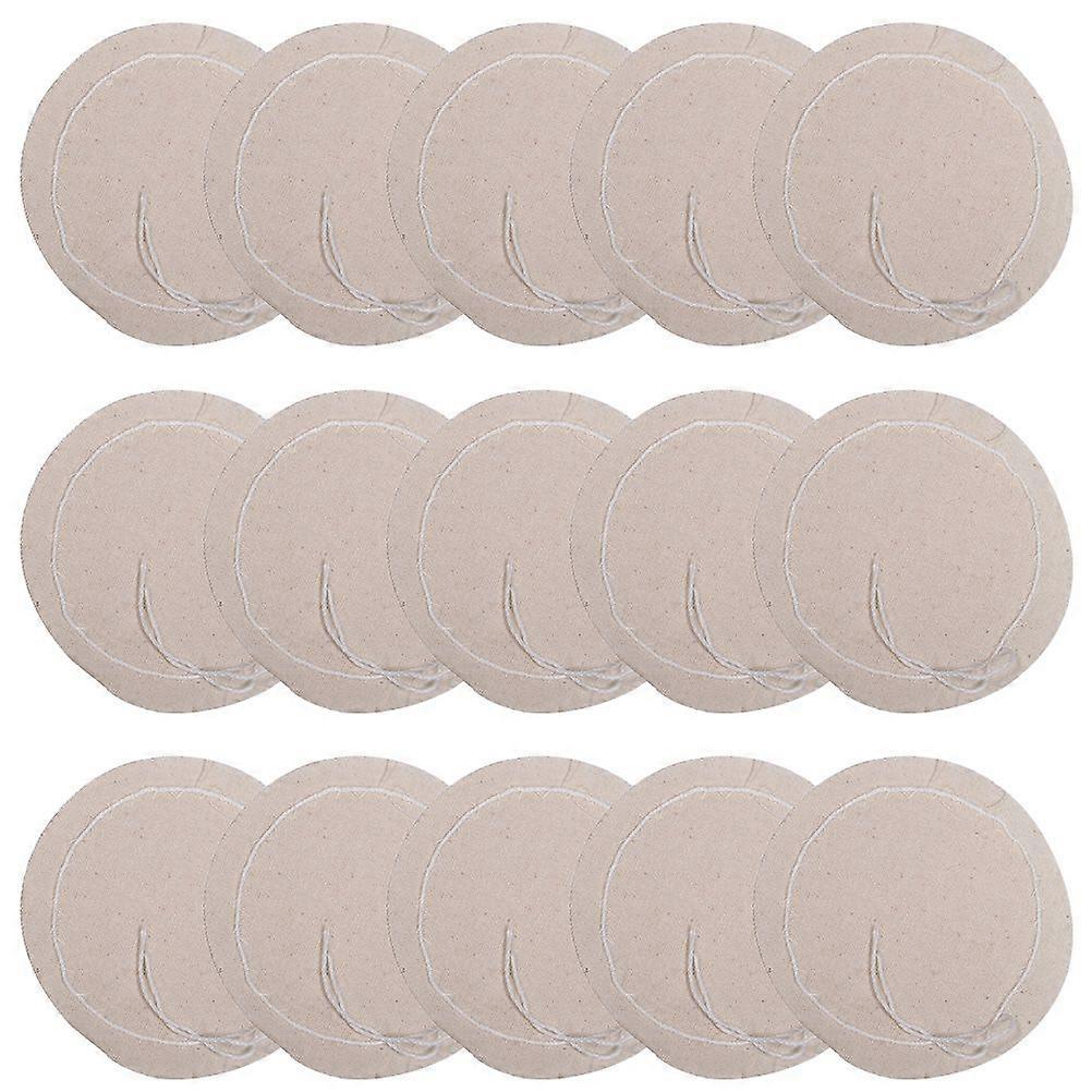20pcs Practical Coffee Replacement Filter Cloth for Syphon Coffee Maker (Beige)