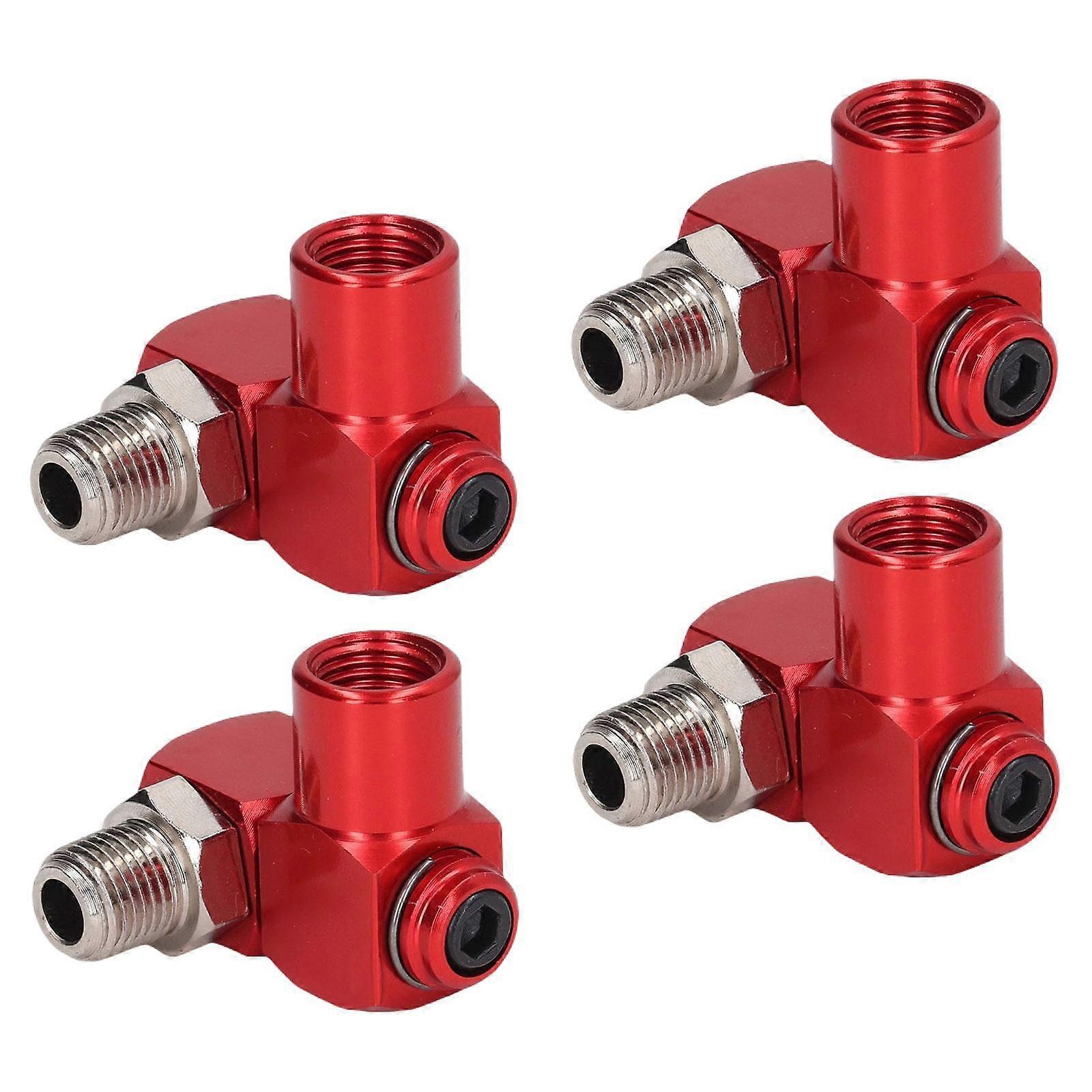 4Pcs Air Hose Joint 1/4 inch NPT Multipurpose Compact Pneumatic Tool Adapter