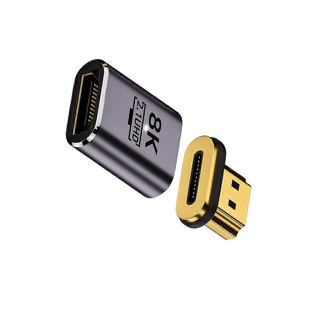 8K Magnetic Adapter Easy Plug & Play Magnetic Adapter Support UHD2.1 8K60Hz