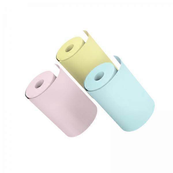 3x Printer Paper for Mini Printer Accessories, 25 X 57mm DIY Printing Paper,