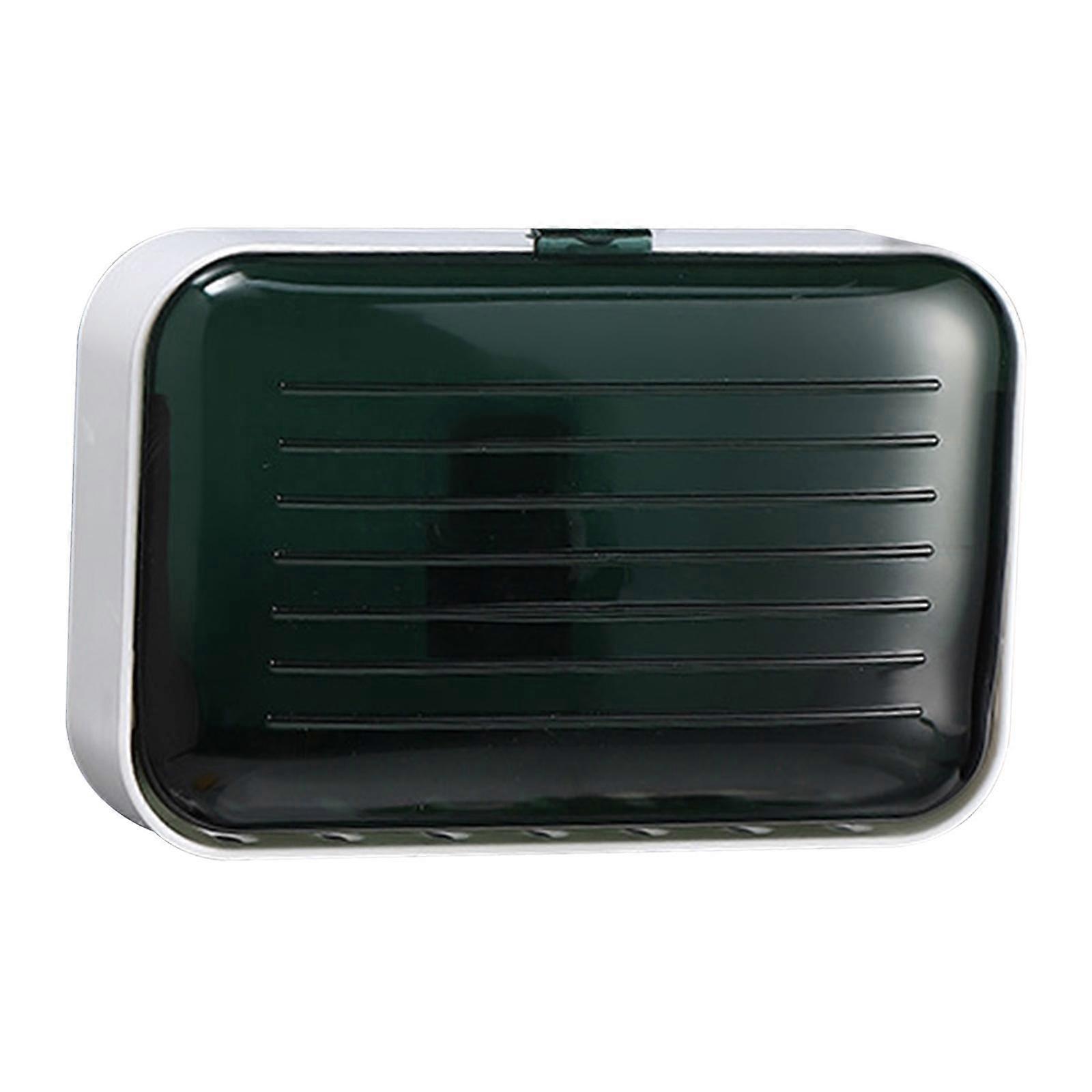 Wall Mounted Soap Box for Shower Soap Dishes Keep Soap Bars Dry Unique Flip Soap