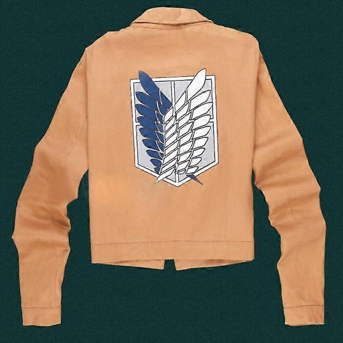 Cosplay Attack on Titan Shingeki No Kyojin Recon Corps Jacket Coat Costume
