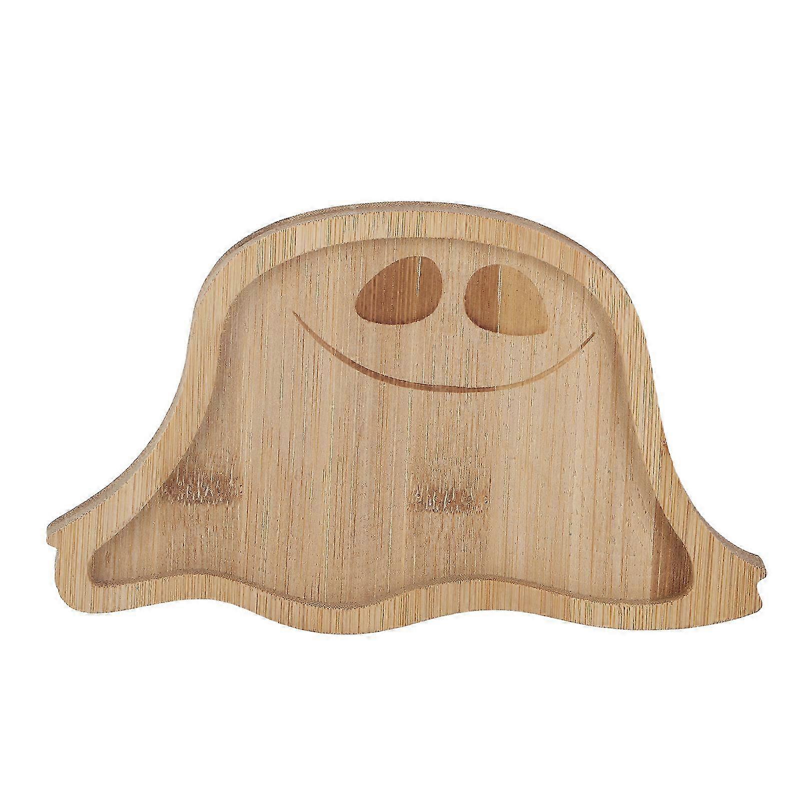 かわいいハロウィーンのカボチャのゴーストトレイ - ノベルティデザイン