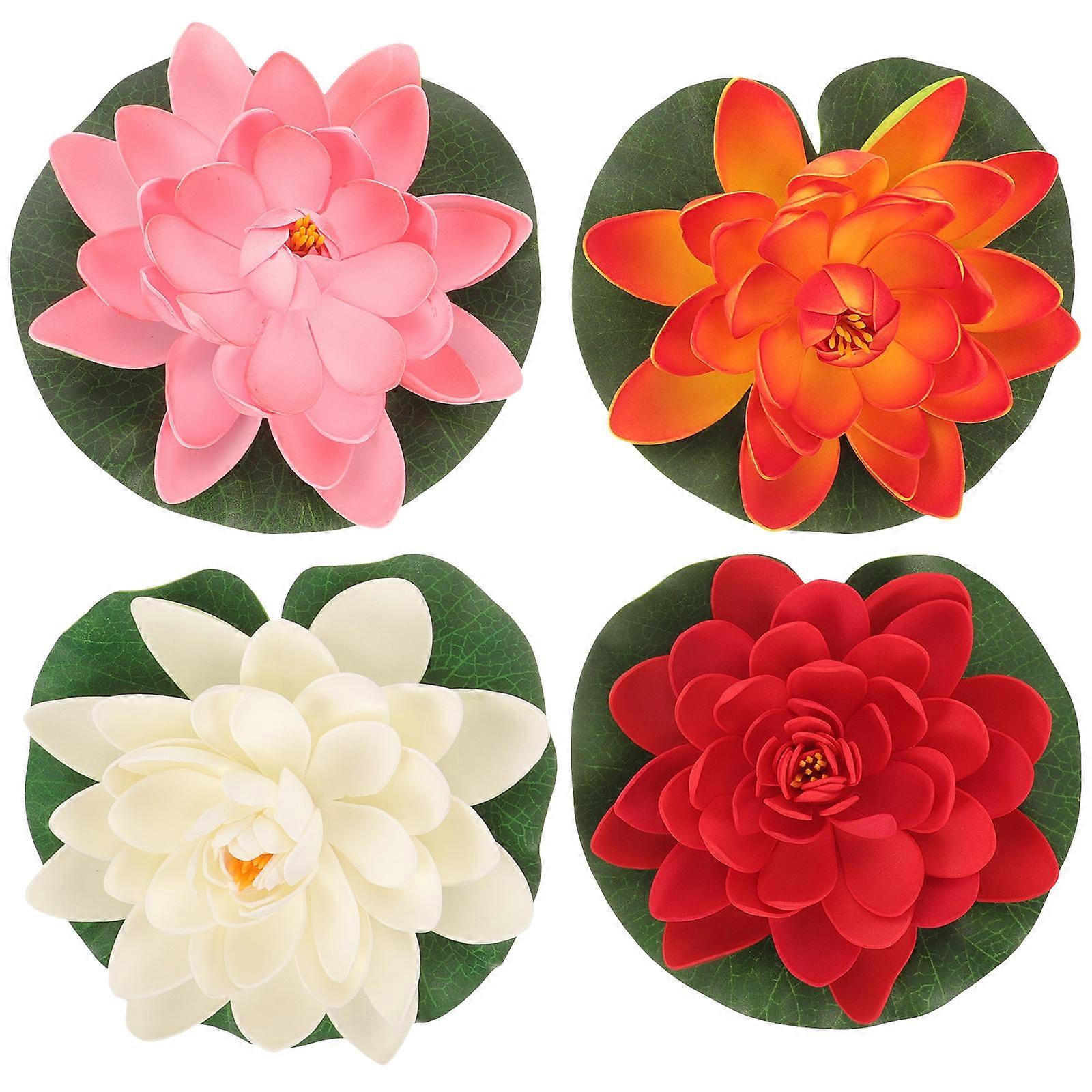 Nature-Inspired Ornaments, Floating仿真Flowers for Outdoor Settings