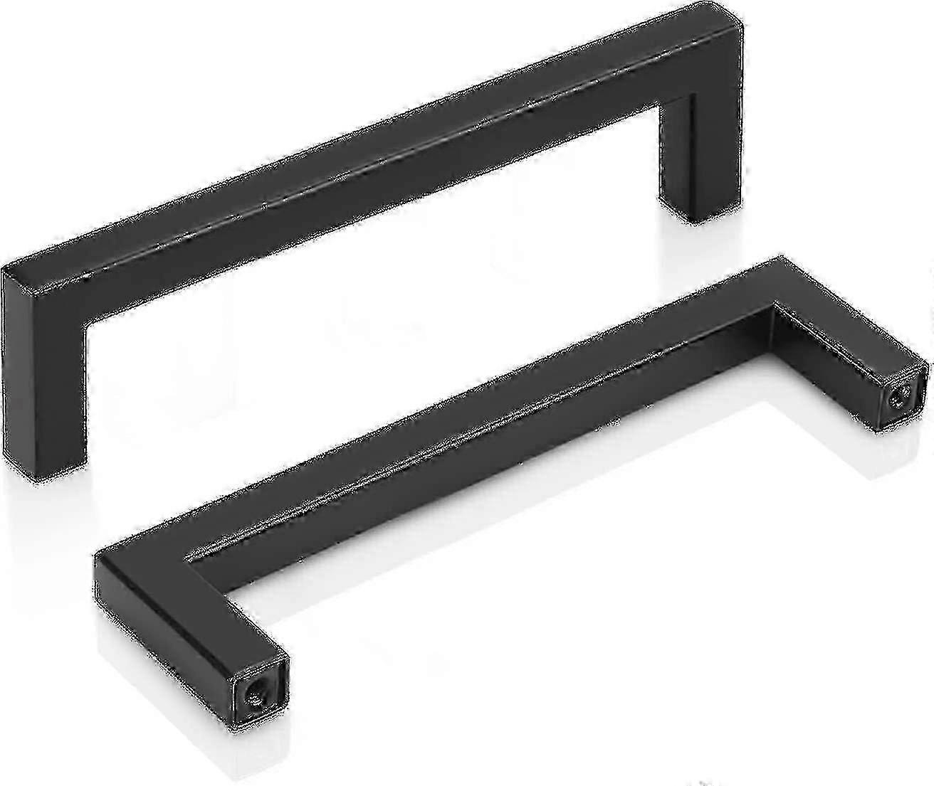 20 Pack 160mm Flat Black Kitchen Cabinet Handles