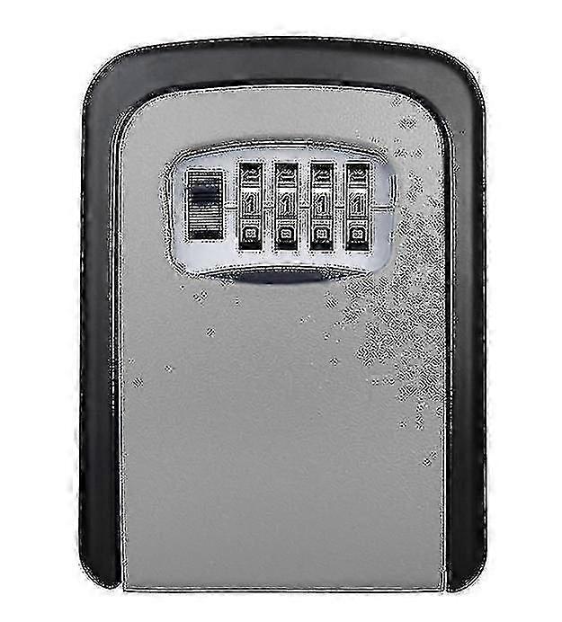 Wall-mounted Key Safe with Password Security Lock Storage