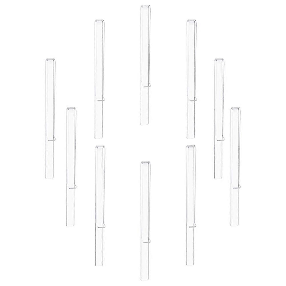 Transparent Acrylic Music Clips for Musicians – Durable Page Holders for Piano and Instrument Stands