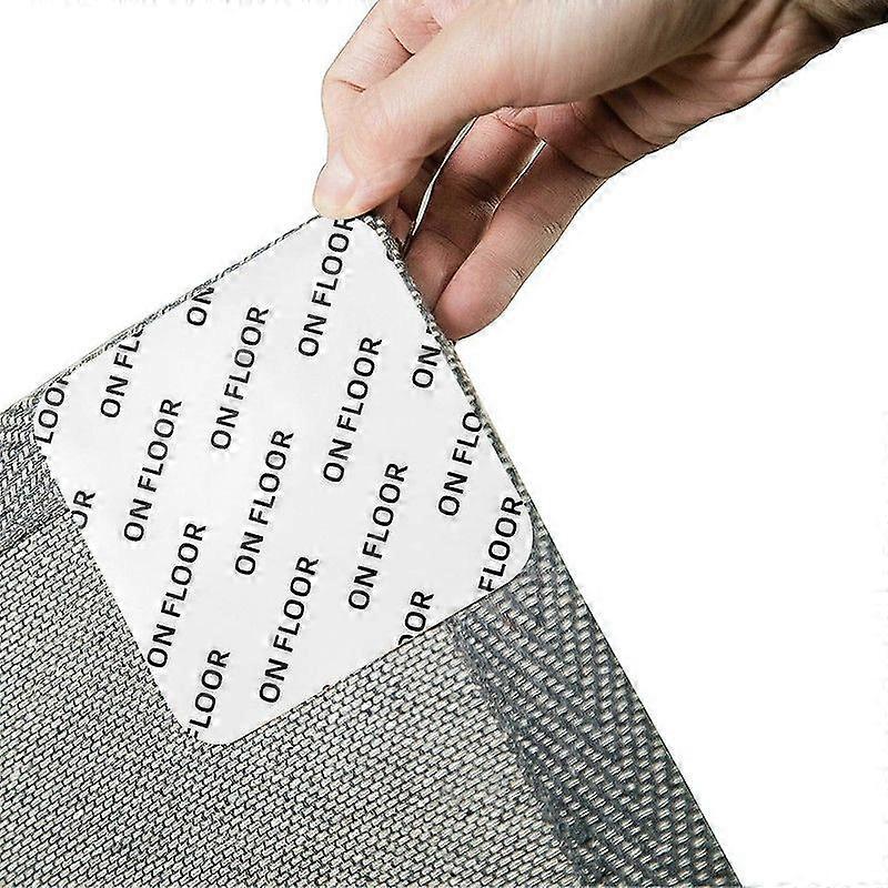 Gripare för matta för trägolv, återanvändbar matttejp under mattan, mattskydd för mattor för mattor, halkfria mattkuddar