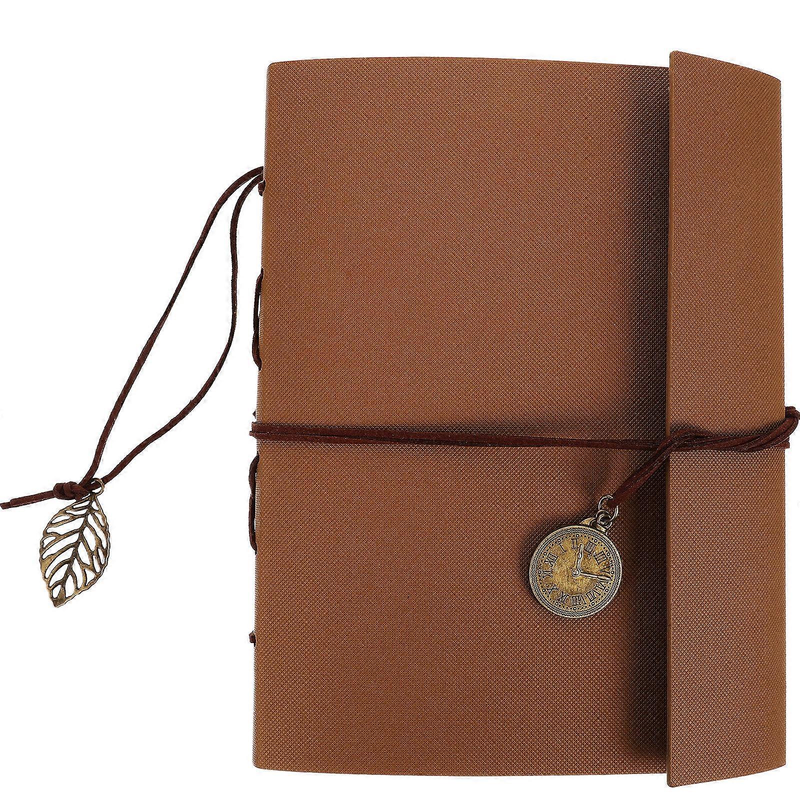 Hand-Made Photo Book Album for Storage Use with Retro Style and DIY Pages