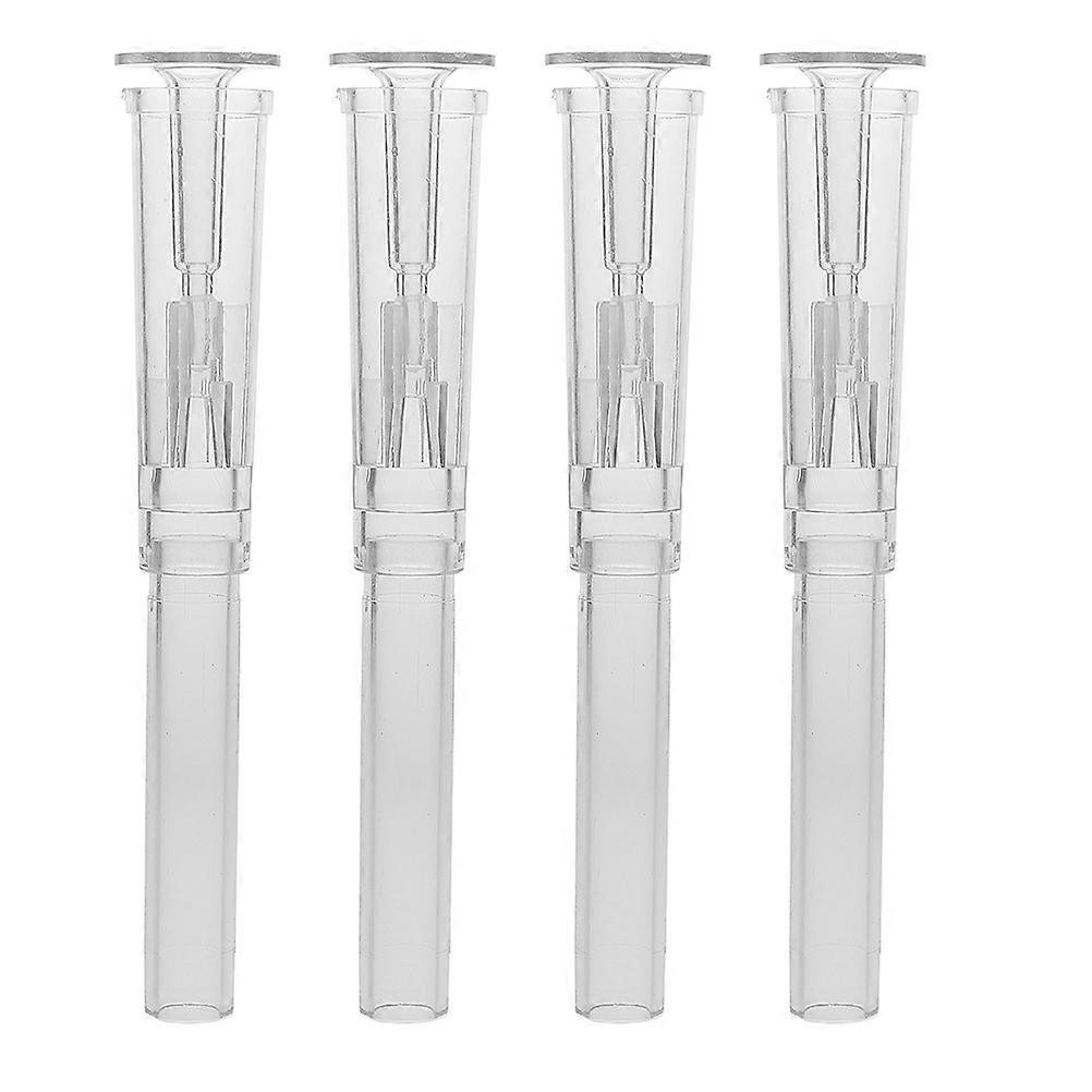Fountain Water Nozzle Plastic Garden Fountain Nozzles Quiet Operation Indoor Use 13.60X2.50X2.50CM 4Pcs