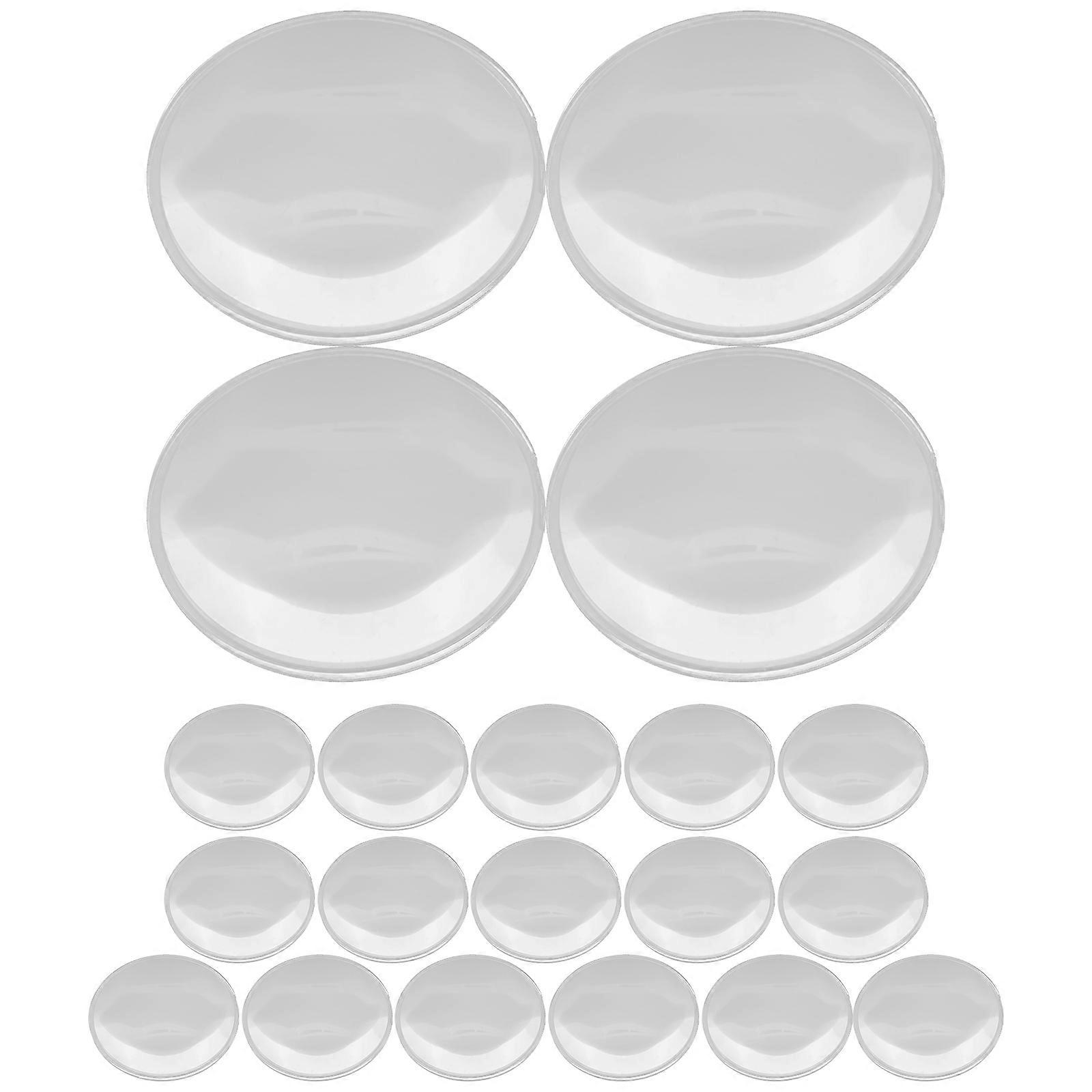 Iplusmile Biconvex Lenses Portable Magnifier for Seniors and Elders 20Pack