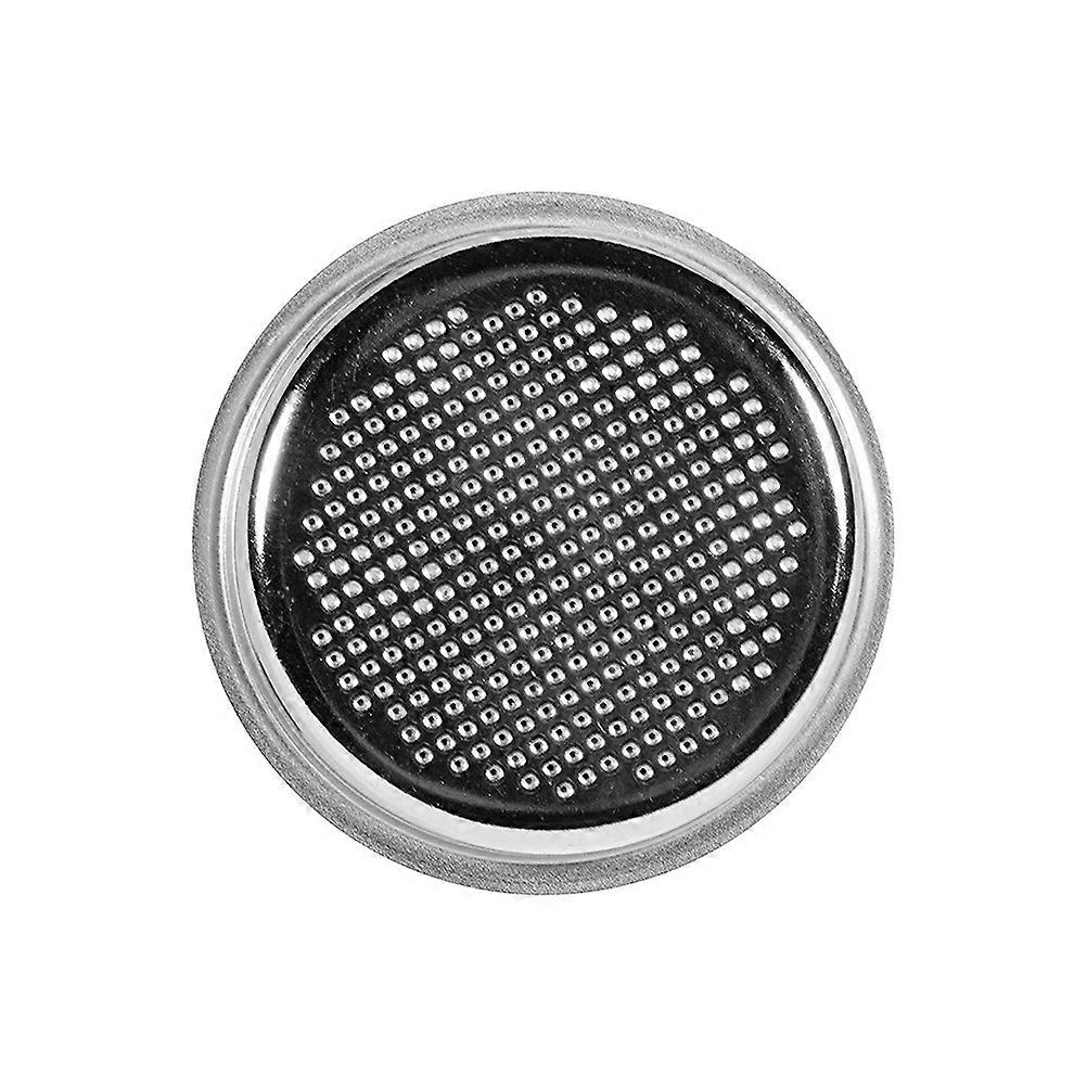 Coffee Machine Filter Element Non Pressurized Basket Reusable Home Use Silver 5.88x3.4cm 1Pack