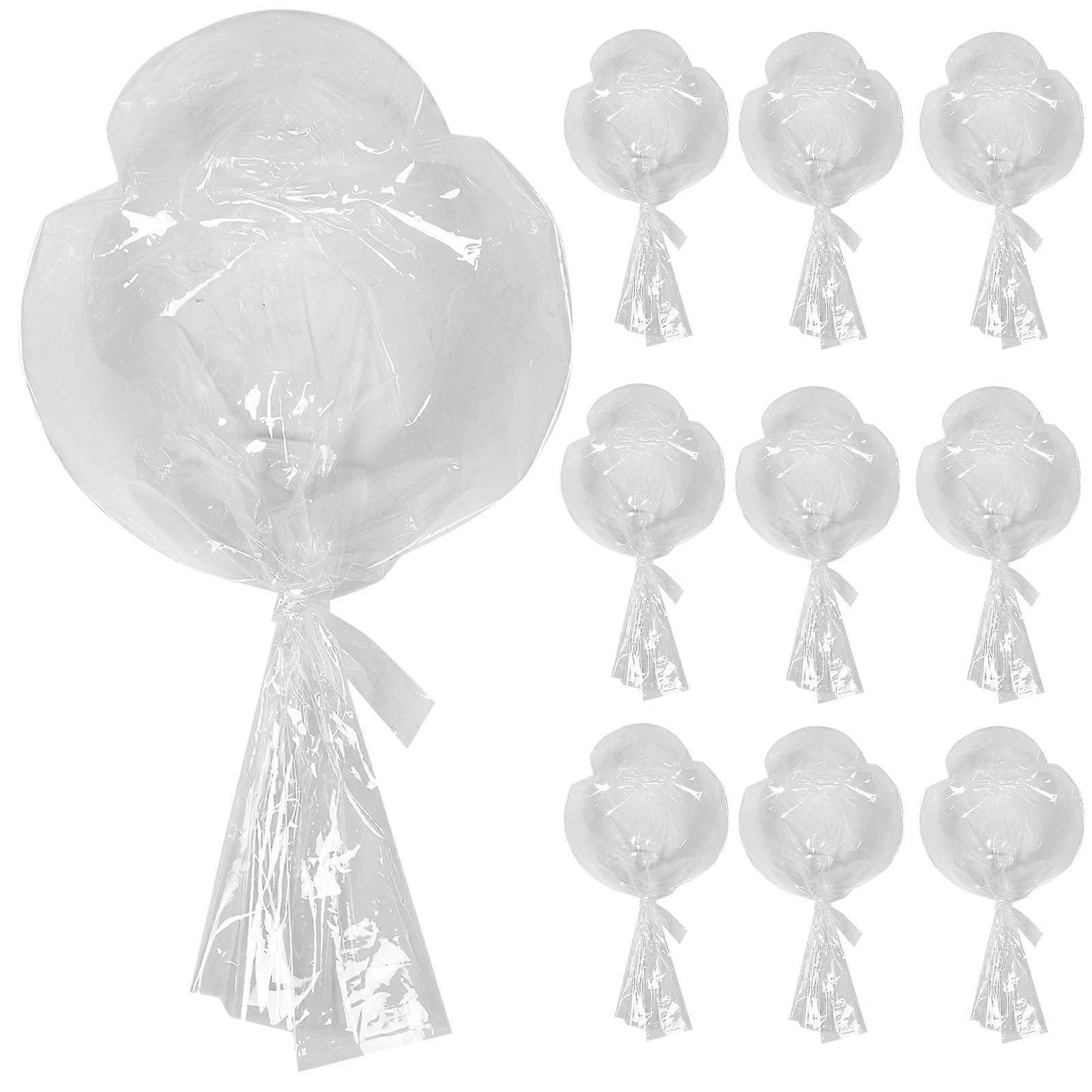 Here's a refined and appealing product description for your **Transparent Bobo Balloons**:
### **10pcs Transparent Bobo Balloons – Reusable for