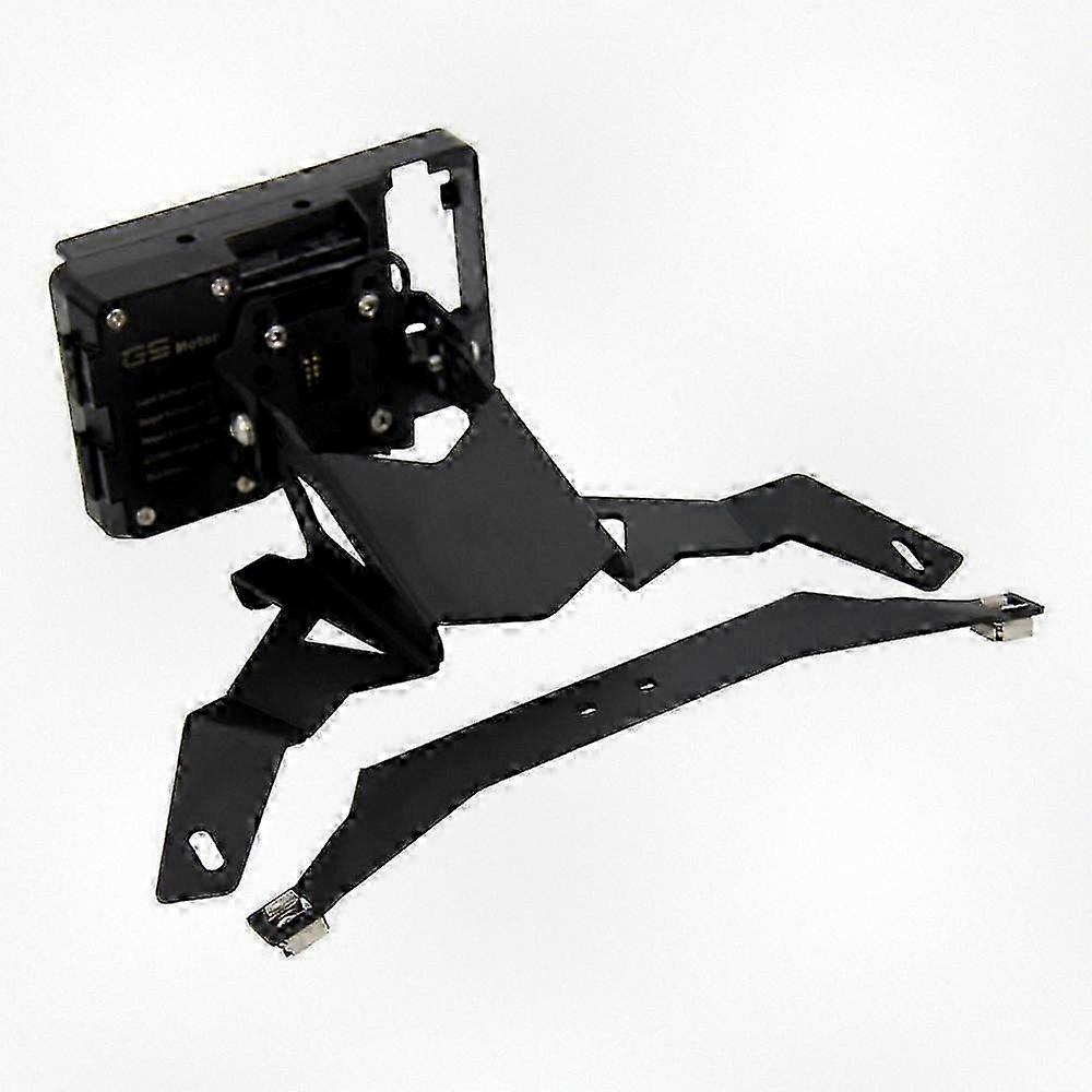 Motorcycle Navigation Bracket with GPS Navigator & USB Charging Phone Holder for BMW R1200RT 2010-2013 Models