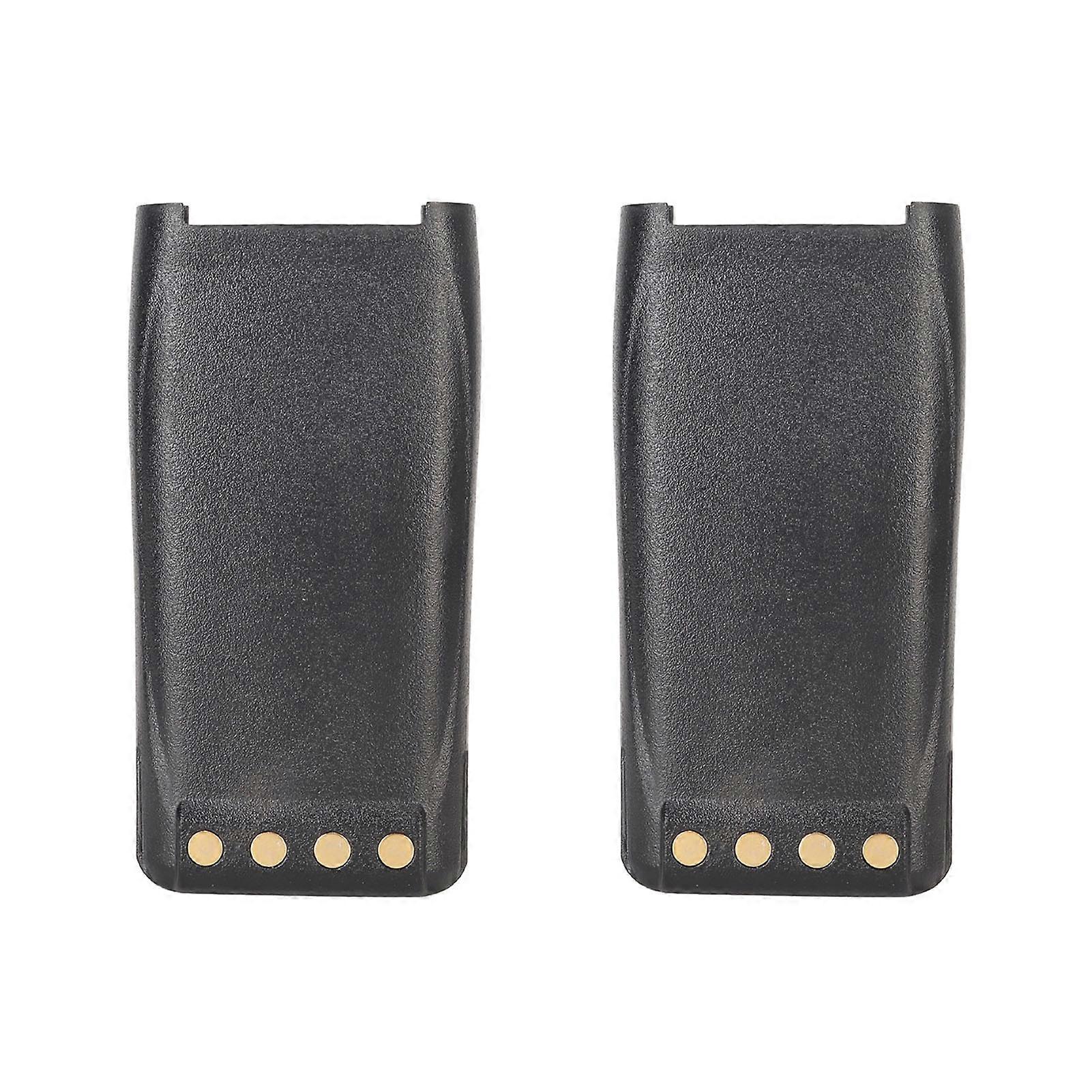 Lot de 2 batteries de rechange pour radio bidirectionnelle 1800 mAh 7,4 V Li-ion pour Hytera HYT TC 700 TC710 TC 780 TC 780M