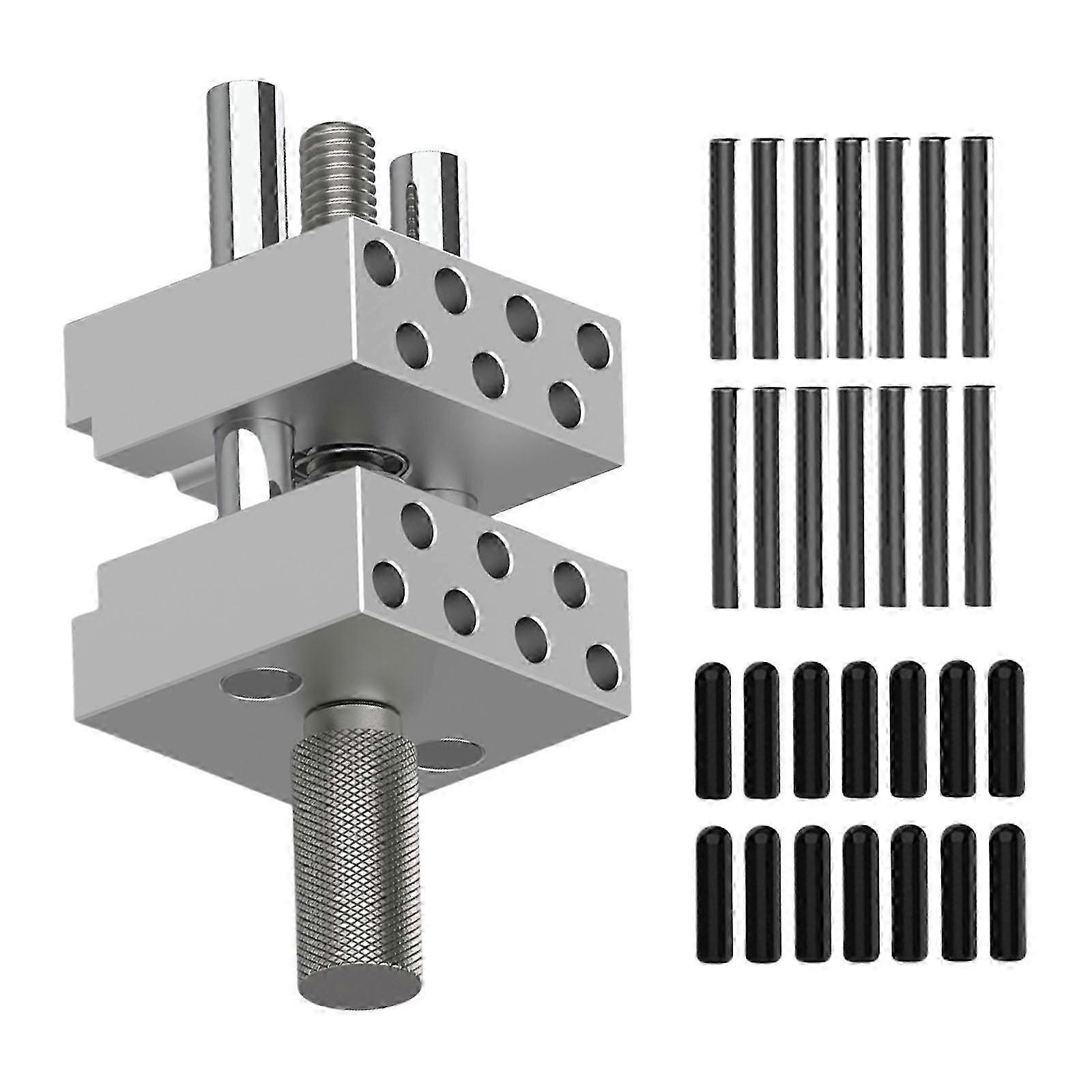 Portable Miniature Vise Suitable For Model Enthusiasts And Craftsmen With Aluminum Alloy Construction And Easy Operation