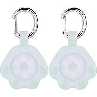 Lot de 2 lampes de sécurité pour chiens avec rechargeable USB, changement de couleur