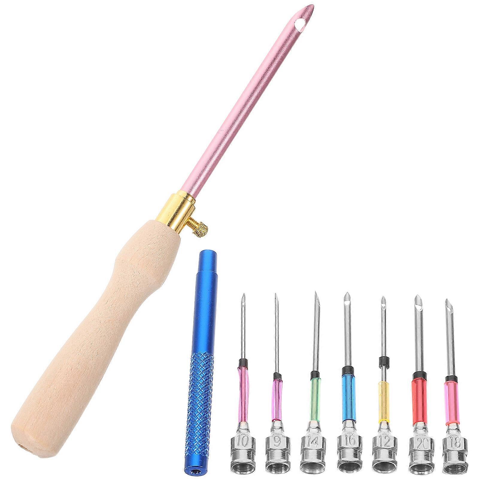 Embroidery Supplie Metal Stitching Tools Beginners Sewing Project Kit 1Set