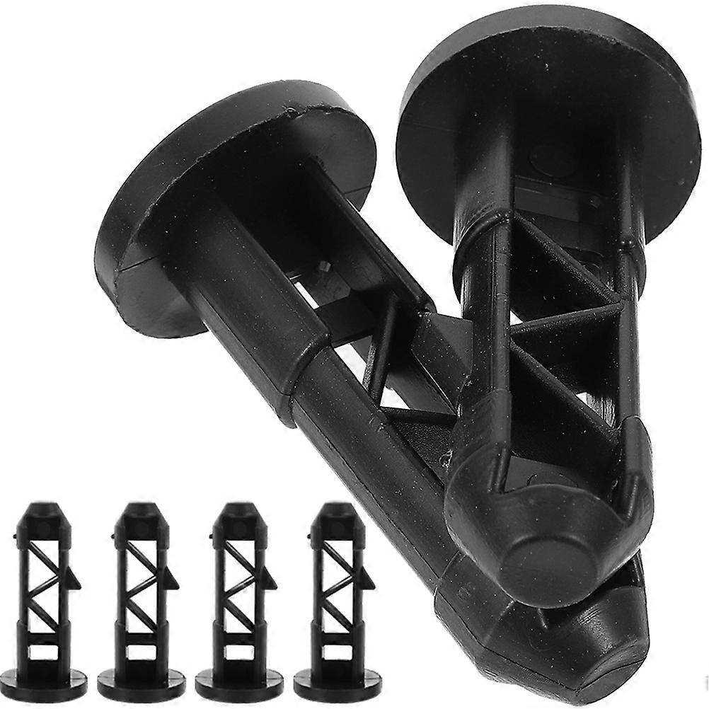 Trash Bin Lid Pin Plastic Latch Outdoor Use Wide Compatibility 6.50X3.20X3.20CM 6Pcs
