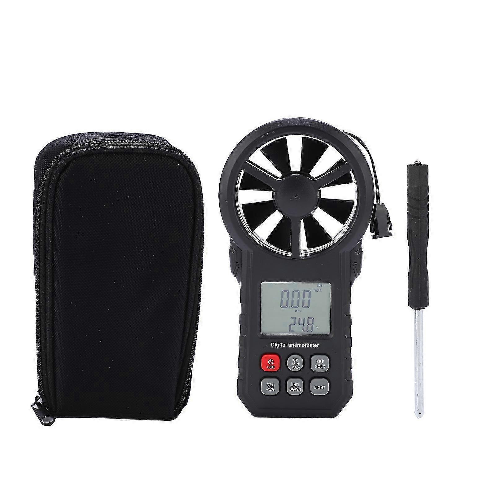 Portable Wind Speed Gauge Tester Meter with Wind Flow Measurement