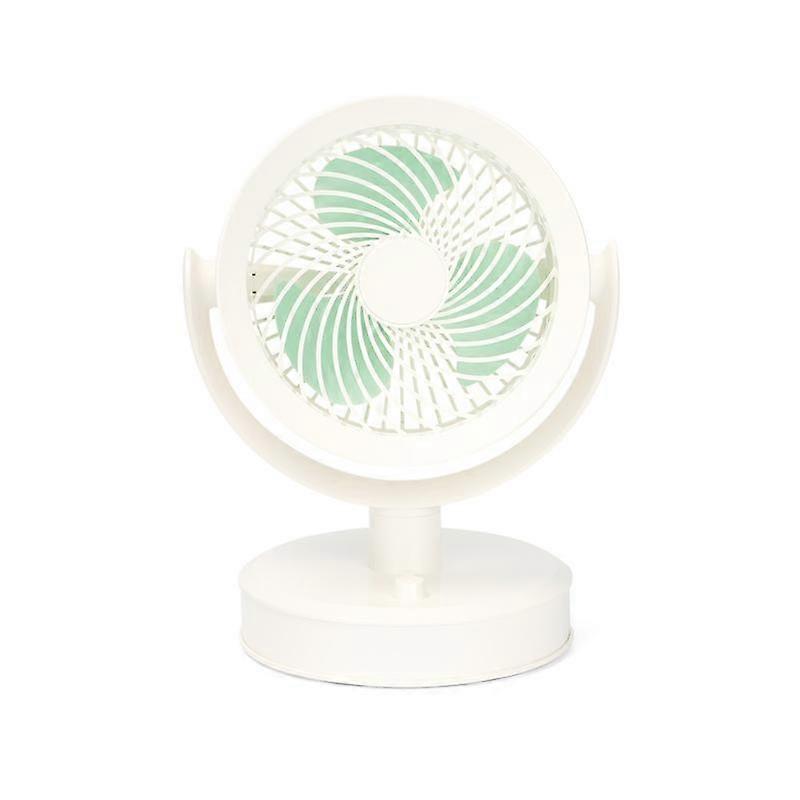 Portable Desktop Small Fan Without Light (White)