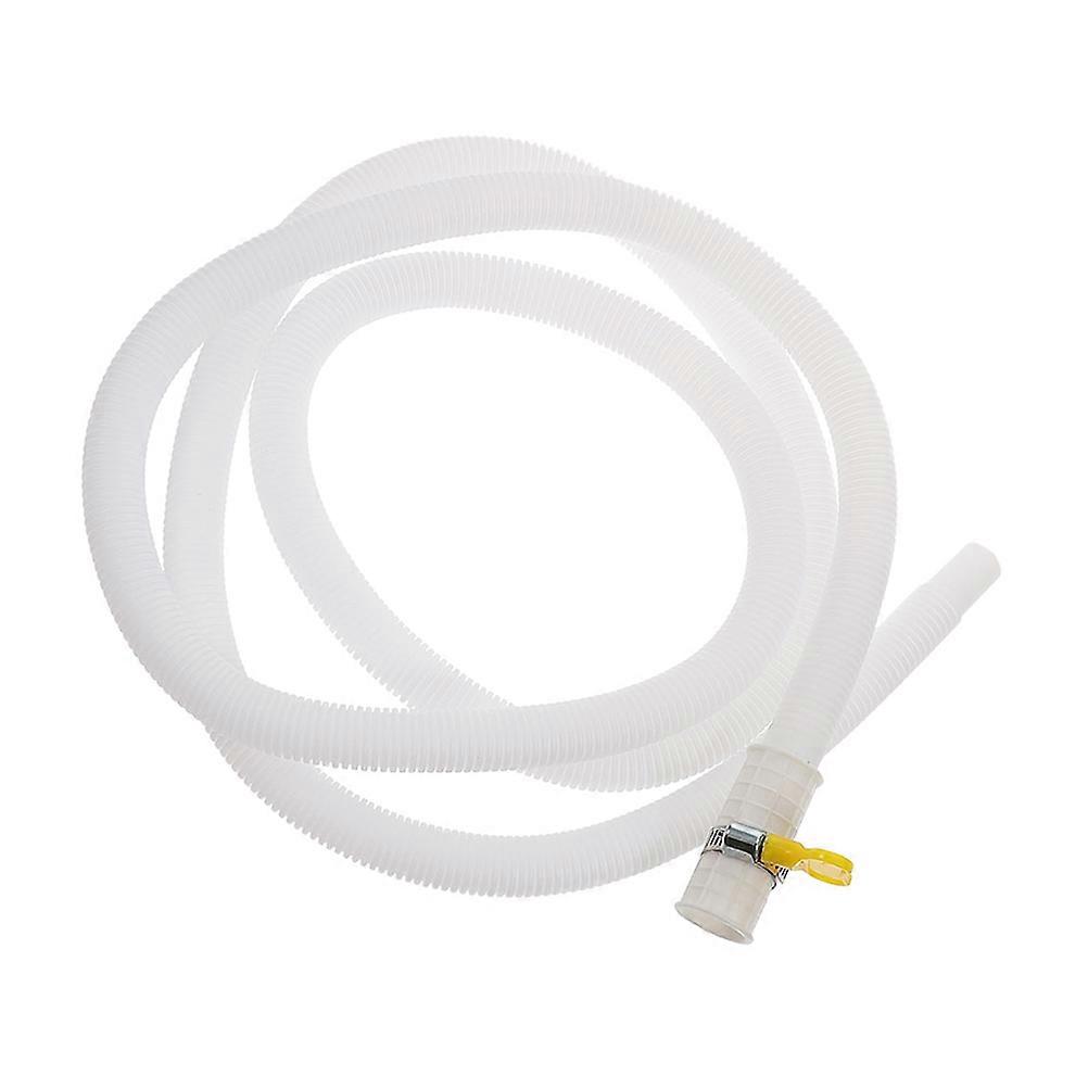 Air Conditioner Drainage Replacement Hose Flexible with Clamp 2pcs