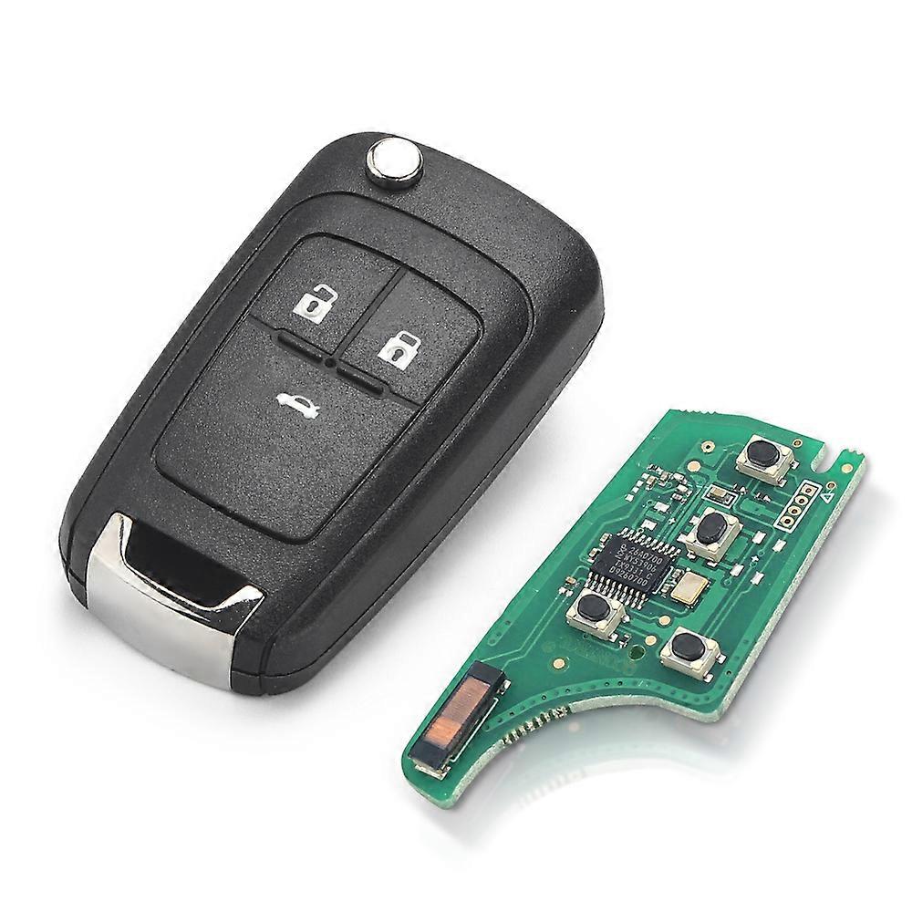 4 Buttons Flip Folding Remote Car Key Fob For Chevrolet Cruze Malibu Aveo Spark Sail orlando Key 315 MHz ID46 Chip~00164