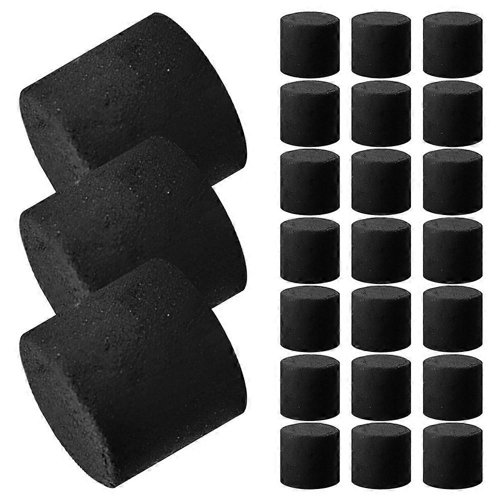 25pcs Handwarmer Charcoal Blocks for Tabletop Fire Pit, Portable Censer Charcoal for Home Heating, Safe Reusable Incense for Cozy Environments