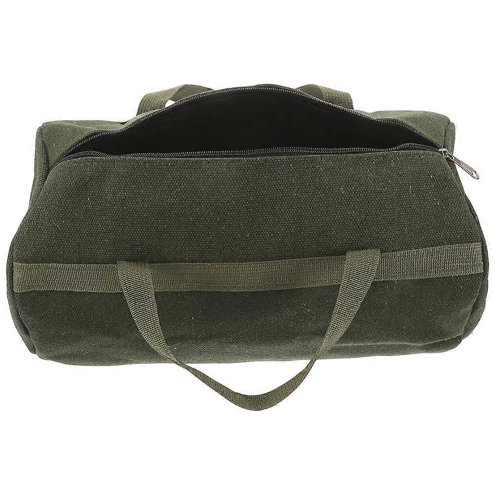 Technician Tool Pouch Multifunctional Tool Bag For Professional Use Olive .7×5.9×5.9in Automobile Repair 1Pcs