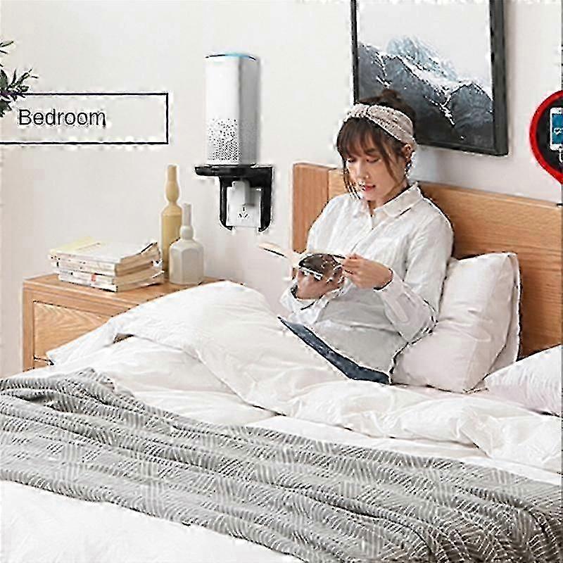 Wall Socket Rack No Punching Required Suitable for Smart o Brackets Bathroom Storage Organizer WhiteNEW