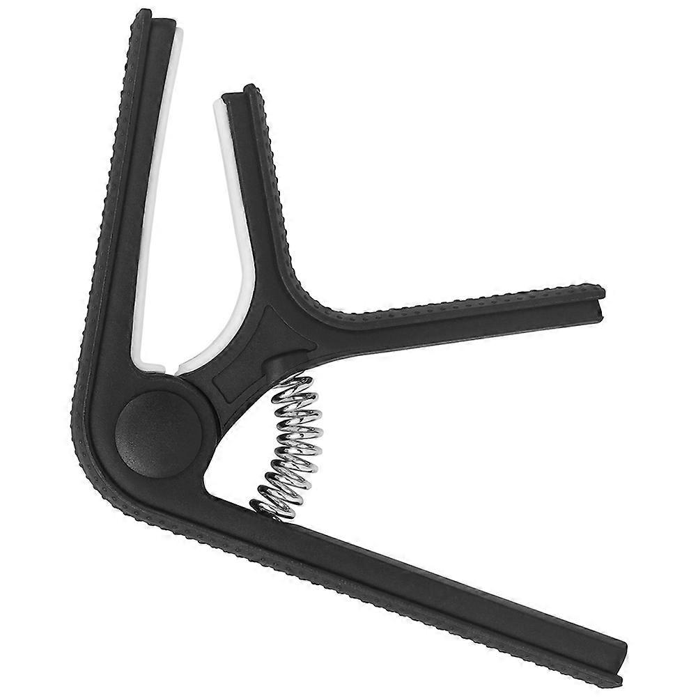 Guitar Accessories Tuning Clamp For Ukulele Players 9.5x7.5x1.2cm Black 1Set